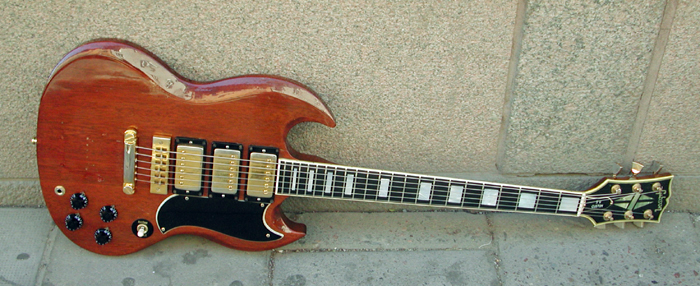 gibson sg custom Refret