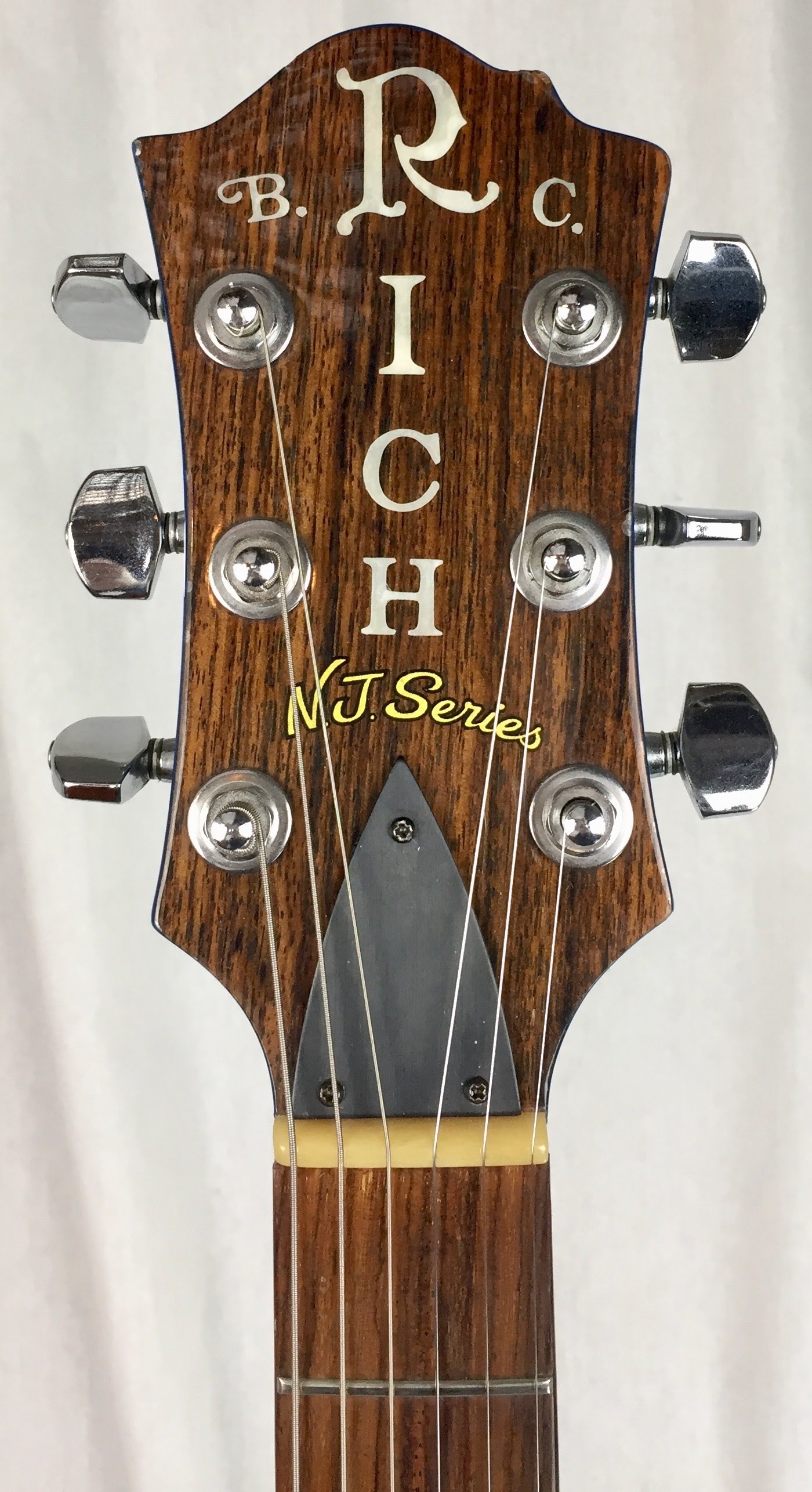 1983 B.C. Rich RAEG-2 NJ Series Vintage Thinline Acoustic Electric Gui –  Mike & Mike's Guitar Bar